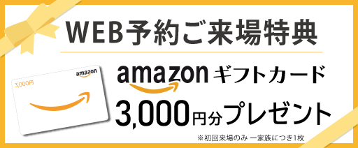 WEB予約特典　Amazonギフトカード3,000円プレゼント